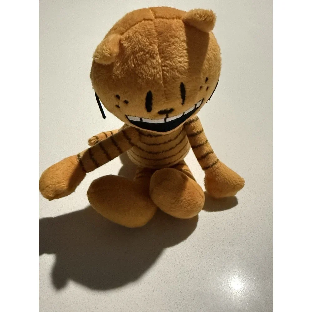Dreamworks Plush Jakks Pacific Dog Man Smiling Petey Orange Cat 9